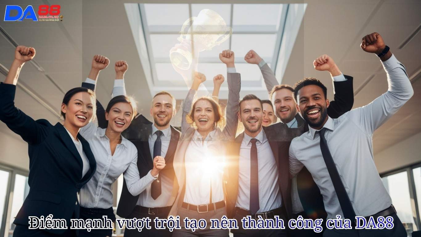 Điểm mạnh vượt trội tạo nên thành công của DA88 Điểm mạnh vượt trội tạo nên thành công của DA88