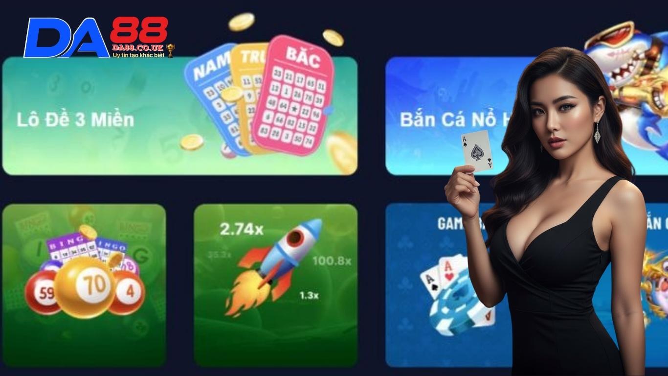 Giới thiệu DA88 với sảnh game đa dạng Giới thiệu DA88 với sảnh game đa dạng