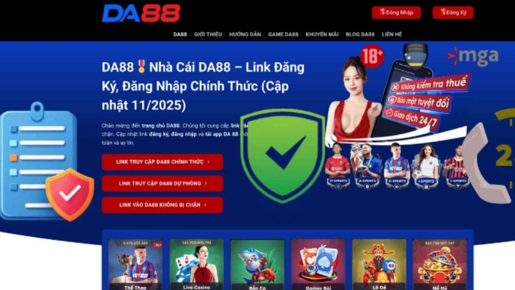 Các tiêu chí đánh giá DA88 có uy tín không