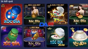 Điểm hấp dẫn của Xóc đĩa DA88