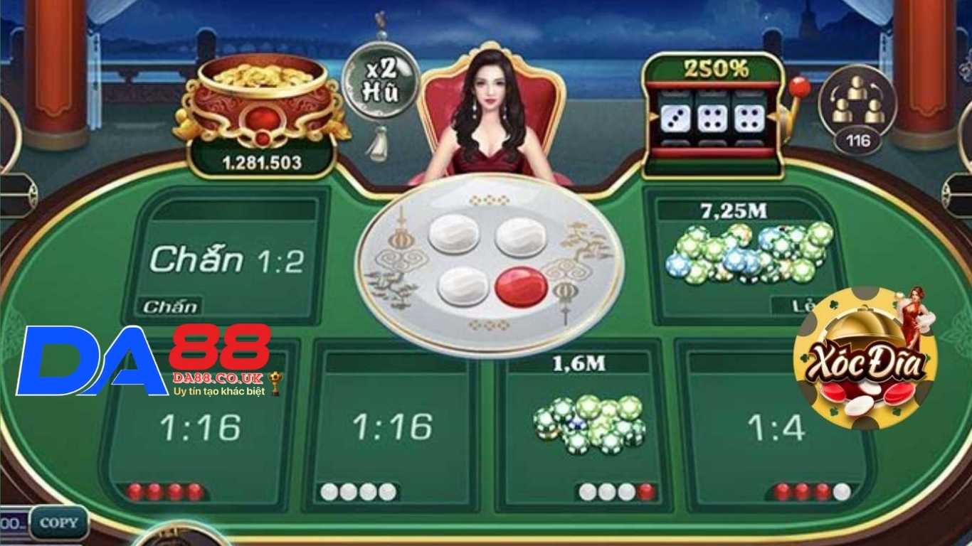 Luật chơi Xóc đĩa tại DA88 cơ bản